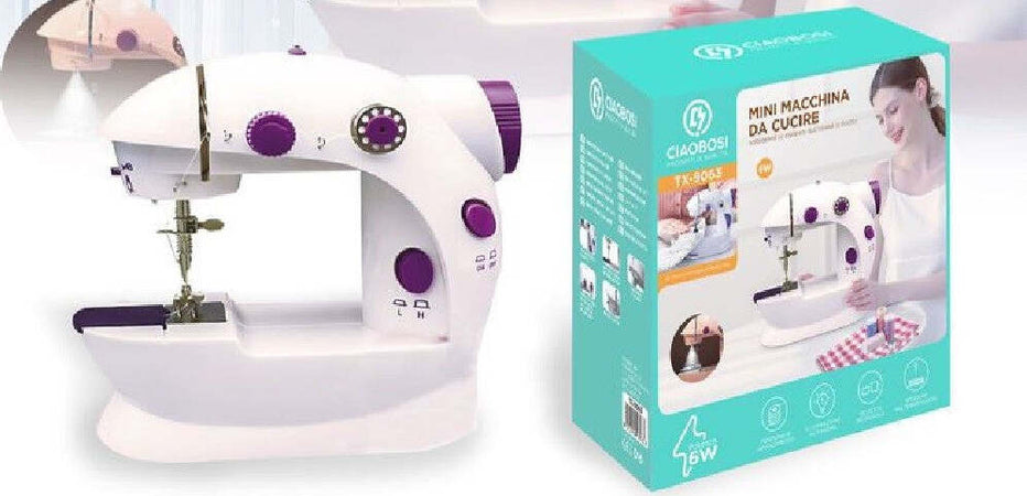 Mini Macchina Da Cucire Portatile Cucito 6 Watt Tx-9063 Elettrica Con 2 Velocit? Casa e cucina/Hobby creativi/Cucito/Macchine da cucire Trade Shop italia - Napoli, Commerciovirtuoso.it