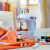 Mini macchina per cucire da cucito portatile 4 in 1 da viaggio con pedale Casa e cucina/Hobby creativi/Cucito/Macchine da cucire TradeKard - Acerra, Commerciovirtuoso.it