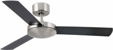 MINI MALLORCA S Ventilatore da soffitto nichel opaco Fai da te/Prodotti per la costruzione/Riscaldamento e raffreddamento/Sistemi mobili di climatizzazione/Ventilatori/Ventilatori da soffitto Led Mall Home - Napoli, Commerciovirtuoso.it
