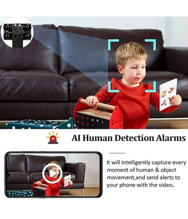 Mini Micro Camera Audio Video Full Hd App Ip Nascosta Microcam Cmos Wifi