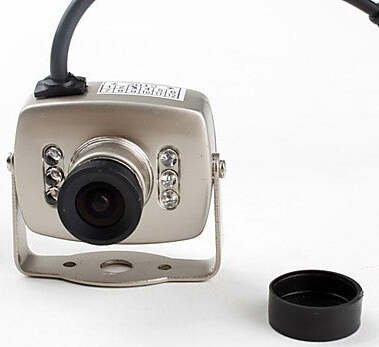 MINI MICRO TELECAMERA CAMERA A COLORI 6 LED IR RCA AUDIO VIDEO MICROFONO STAFFA  Trade Shop italia - Napoli, Commerciovirtuoso.it