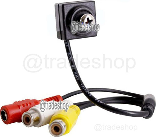 MINI MICRO TELECAMERA CAMERA CAM SPIA SPY A COLORI AUDIO CON MICROFONO VITE Fai da te/Sicurezza e protezione/Sistemi di sicurezza domestica/Kit video per la sicurezza domestica/Videocamere di sorveglianza/Microcamere spia Trade Shop italia - Napoli, Commerciovirtuoso.it