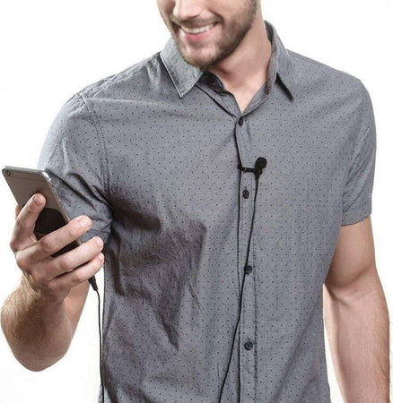 Mini Microfono Clip A Condensatore Omnidirezionale 3.5mm Adattatore Smartphone Elettronica e telefonia > Accessori Audio e Video > Microfoni Trade Shop italia - Napoli, Commerciovirtuoso.it