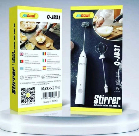 Mini Miscelatore Agitatore Q-jb31 Doppia Testa Frullino Per Caff? Latte Uova Casa e cucina/Elettrodomestici per la cucina/Montalatte/Frullini montalatte a immersione Trade Shop italia - Napoli, Commerciovirtuoso.it