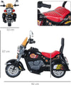 Mini-Moto-Elettrica-per-Bambini-da-37-72-Mesi-3-Ruote-Batteria-6V-PP-Ferro,-Velocità-2.5KM/h,-92×53×67cm-GB6370-009GB6