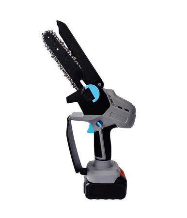 Mini Motosega A Doppia Batteria 20v 5ah Tagliarami Elettrica Elettrosega 6"