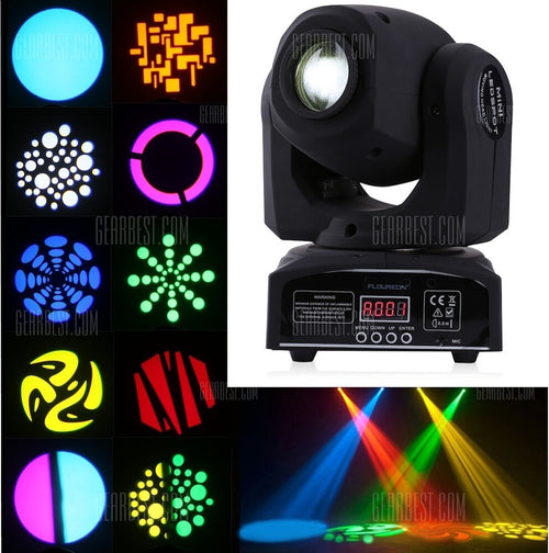 Mini Moving Head Led Spot 30w Cree Gobos Dmx Sound Dj Effetti Luce Disco Party Elettronica e telefonia > Accessori Audio e Video > Effetti Luce Trade Shop italia - Napoli, Commerciovirtuoso.it