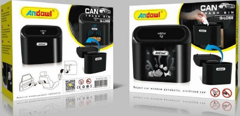 Mini Pattumiera Cestino Portaoggetti Rifiuti Per Auto Con Clip Supporto Q-l088 Casa e cucina/Organizzazione interni/Rifiuti e riciclaggio/Pattumiere da cucina Trade Shop italia - Napoli, Commerciovirtuoso.it