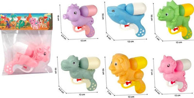 Mini-Pistola-Ad-Acqua-Millespruzzi-Animali-Colorati-Gioco-Bambini-Spiaggia-Mare