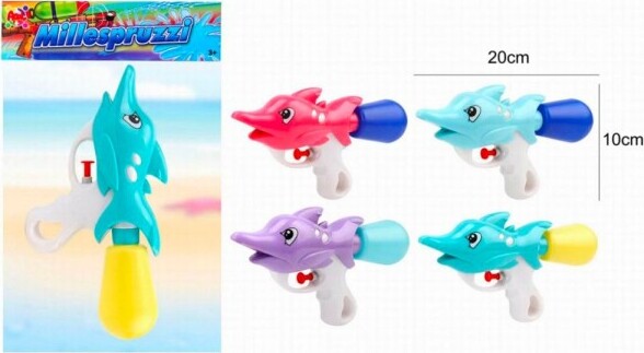 Mini-Pistola-Ad-Acqua-Millespruzzi-Pesciolini-Gioco-Per-Bambini-Spiaggia-Mare