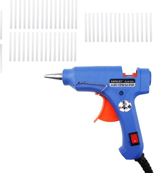 MINI PISTOLA PER COLLA A CALDO CON 8 STICK SILICONE IN OMAGGIO 20W  Trade Shop italia - Napoli, Commerciovirtuoso.it