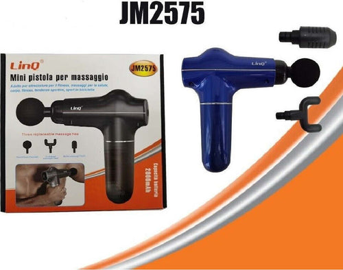 Mini Pistola Per Massaggi Vibrazioni A Percussione Terapia Salute Fitness Jm2575 Salute e cura della persona/Benessere/Massaggi e relax/Massaggiatori elettrici/Massaggiatori cervicali e da collo Trade Shop italia - Napoli, Commerciovirtuoso.it
