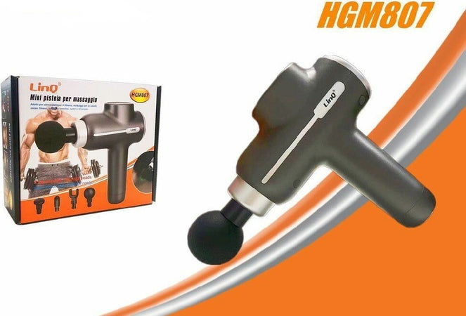 Mini Pistola Per Massaggio Terapia Vibrazioni A Percussione Massaggiante Hgm807 Salute e cura della persona/Benessere/Massaggi e relax/Massaggiatori elettrici/Massaggiatori cervicali e da collo Trade Shop italia - Napoli, Commerciovirtuoso.it