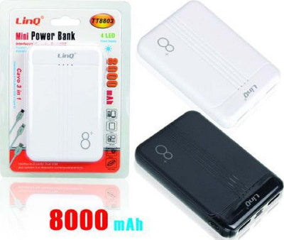 Mini Powerbank 8000mah Caricatore Portatile Dual Usb 4led Sottile Leggero Tt8803 Elettronica/Cellulari e accessori/Accessori/Caricabatterie/Caricabatterie portatile Trade Shop italia - Napoli, Commerciovirtuoso.it