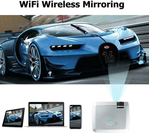 Mini proiettore LED 3D WIFI D40W Home Cinema 1600 LM Supporto HD andowl Q-A16 Elettronica/Home Cinema TV e video/Proiettori Zencoccostore - Formia, Commerciovirtuoso.it