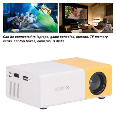 Mini Proiettore Portatile Hd Led Videoproiettore Home Cinema Tv Hd/av/usb/audio