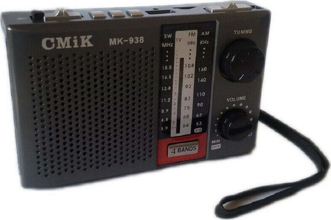 Mini Radio Portatile Radiolina Fm Ricaricabile Lettore Mp3 Usb Microsd Cmik Mk938 Elettronica e telefonia > Accessori Audio e Video > Casse Portatili Trade Shop italia - Napoli, Commerciovirtuoso.it