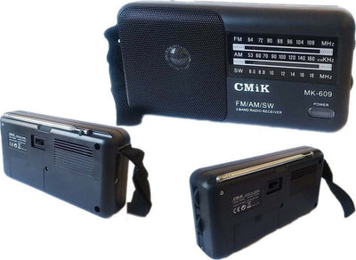 Mini Radio Portatile Radiolina Fm Vintage Lettore Mp3 Usb Microsd Cmik Mk-609 Elettronica/Audio e video portatile/Accessori/Casse portatili e Docking Station con altoparlanti/Casse portatili Bluetooth Trade Shop italia - Napoli, Commerciovirtuoso.it