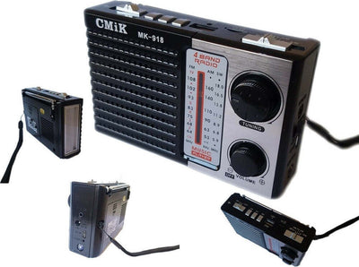 Mini Radio Portatile Radiolina Ricaricabile Fm Lettore Mp3 Usb Microsd Cmik Mk918 Elettronica e telefonia > Accessori Audio e Video > Casse Portatili Trade Shop italia - Napoli, Commerciovirtuoso.it