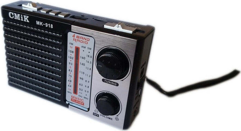 Mini Radio Portatile Radiolina Ricaricabile Fm Lettore Mp3 Usb Microsd Cmik Mk918 Elettronica e telefonia > Accessori Audio e Video > Casse Portatili Trade Shop italia - Napoli, Commerciovirtuoso.it
