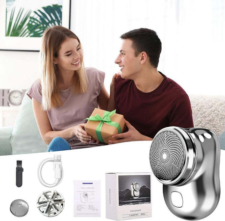 Mini Rasoio Elettrico Portatile Tascabile Uomo Usb Ricaricabile Viaggi Auto Casa Salute e cura della persona/Rasatura epilazione e rimozione peli/Regolabarba tagliacapelli e rasoi per il corpo/Regolarbarba e rifinitori Trade Shop italia - Napoli, Commerciovirtuoso.it
