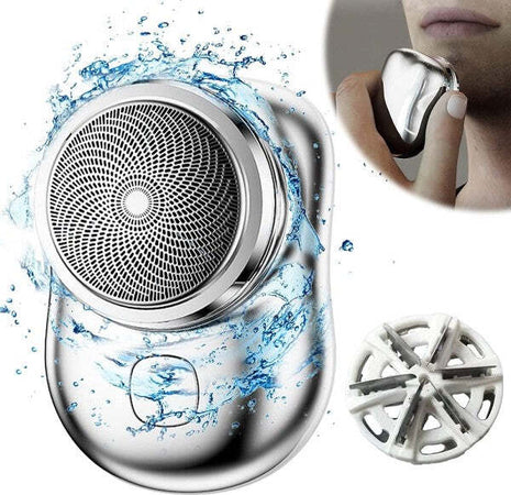 Mini-Rasoio-Elettrico-Portatile-Tascabile-Uomo-Usb-Ricaricabile-Viaggi-Auto-Casa