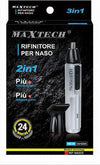 Mini-Rasoio-Uomo-Barba-Naso-Basette-Peli-Con-Ricambio-3w-Ricaricabile-Rif-na002