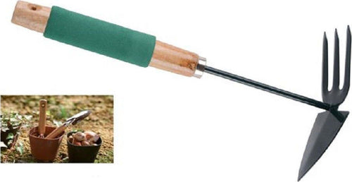 Mini Rastrello Punta Con Tridente 30cm In Metallo Impugnatura Legno Spugna 90054 Fai da te/Utensili elettrici e a mano/Attrezzi da giardinaggio/Rastrelli Trade Shop italia - Napoli, Commerciovirtuoso.it