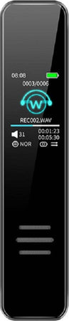 Mini Registratore Vocale Audio Digitale 8gb Con Schermo Lcd Ricaricabile Q-lc501 Elettronica/Audio e video portatile/Registratori vocali digitali Trade Shop italia - Napoli, Commerciovirtuoso.it