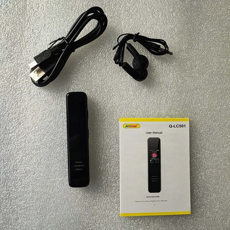 Mini Registratore Vocale Audio Digitale 8gb Con Schermo Lcd Ricaricabile Q-lc501 Elettronica/Audio e video portatile/Registratori vocali digitali Trade Shop italia - Napoli, Commerciovirtuoso.it