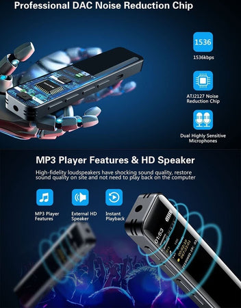 Mini Registratore Vocale Audio Digitale 8gb Con Schermo Lcd Ricaricabile Q-lc501 Elettronica/Audio e video portatile/Registratori vocali digitali Trade Shop italia - Napoli, Commerciovirtuoso.it