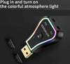 Mini Ricevitore Audio Usb Wireless Bluetooth 5.0 Aux Stereo Rgb Led Light Q-tr31 Elettronica/Informatica/Accessori/Tastiere Mouse e periferiche di input/Mouse Trade Shop italia - Napoli, Commerciovirtuoso.it