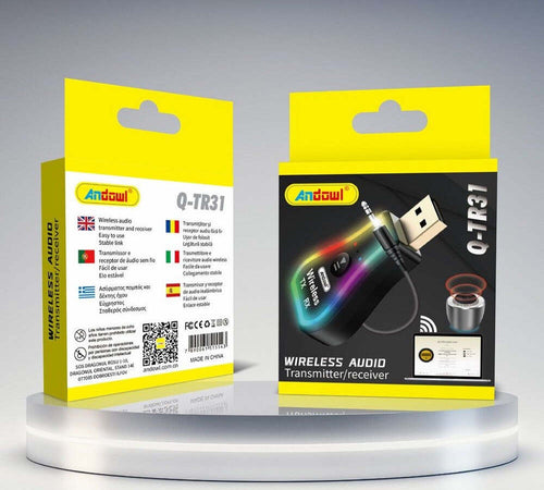 Mini Ricevitore Audio Usb Wireless Bluetooth 5.0 Aux Stereo Rgb Led Light Q-tr31 Elettronica/Informatica/Accessori/Tastiere Mouse e periferiche di input/Mouse Trade Shop italia - Napoli, Commerciovirtuoso.it