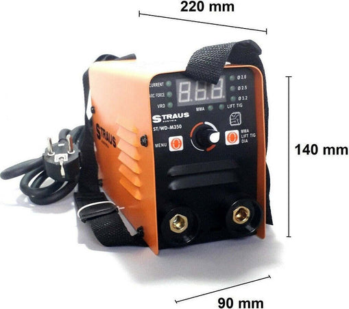 Mini Saldatrice Ad Elettrodo Elettrica Inverter Elettrodo 1.6 /3.2mm 350a M350 Casa, arredamento e bricolage > Bricolage e fai da te > Saldatrici Trade Shop italia - Napoli, Commerciovirtuoso.it