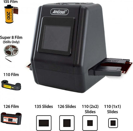 Mini Scanner Digitale Per Pellicole Diapositive Negativi Film Portatile Q-smr1 Elettronica/Foto e videocamere/Film scanner Trade Shop italia - Napoli, Commerciovirtuoso.it