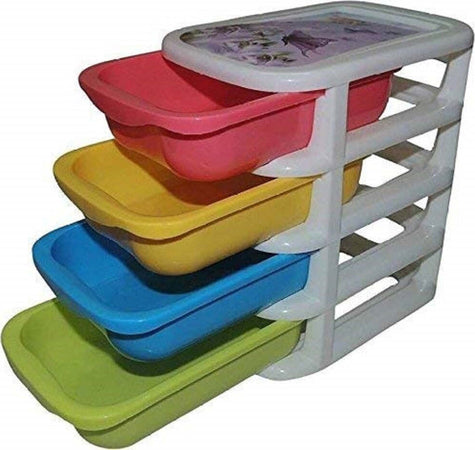 Mini Scatola Di Immagazzinaggio Desktop Cassetto A 4 Strati Plastica Multicolore Casa e cucina/Organizzazione interni/Contenitori ceste e cestini/Contenitori senza coperchio Trade Shop italia - Napoli, Commerciovirtuoso.it