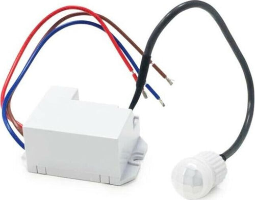Mini-Sensore-Rileva-Movimento-Da-Incasso-Per-Faro-Lampada-Led-Rilevatore-360-Universo
