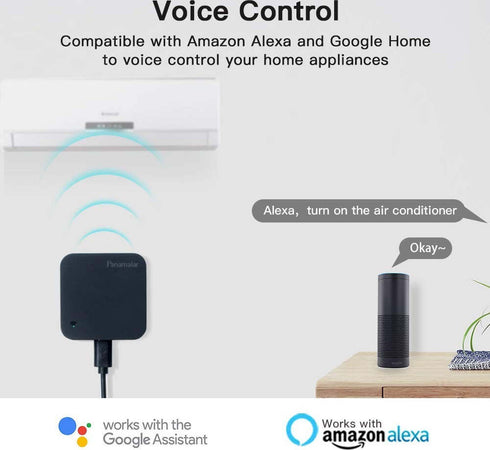 Mini Smart Remote Dispositivo Ir Collegamento Wi-fi Controllo Condizionatore Air Fai da te/Prodotti per la costruzione/Riscaldamento e raffreddamento/Sistemi mobili di climatizzazione/Accessori e parti/Accessori e parti per condizionatori/Telecomandi Trade Shop italia - Napoli, Commerciovirtuoso.it