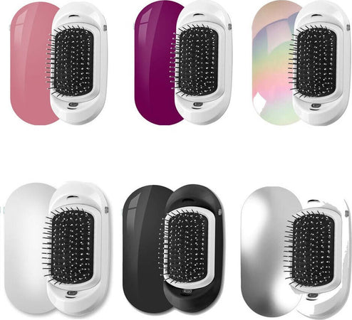 Mini Spazzola Massaggiante Capelli Ionica Scioglinodi A Batterie Portatile Salute e Bellezza > Cura dei Capelli > Spazzole per capelli Trade Shop italia - Napoli, Commerciovirtuoso.it