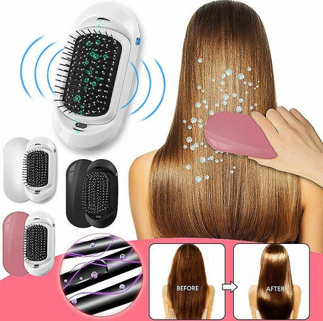 Mini Spazzola Massaggiante Capelli Ionica Scioglinodi A Batterie Portatile Salute e Bellezza > Cura dei Capelli > Spazzole per capelli Trade Shop italia - Napoli, Commerciovirtuoso.it