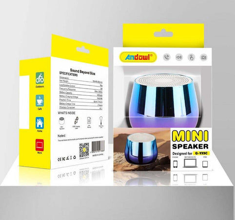 Mini Speaker Wireless Q-yx9c Altoparlante Bluetooth 5.0 Portatile Senza Fili 3w Elettronica/Audio e video portatile/Accessori/Casse portatili e Docking Station con altoparlanti/Casse portatili Bluetooth Trade Shop italia - Napoli, Commerciovirtuoso.it