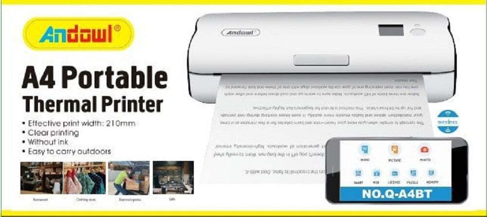 Stampante Fotografica Portatile Ambesty - Mini Stampante Termica Bluetooth Con Carta, Per Note E Foto Istantanee - Foto 13