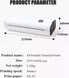 Mini Stampante Termica Wireless Portatile Multifunzione A4 Usb Bluetooth Q-a4bt Commercio Industria e Scienza/Forniture per imballaggio e spedizione/Etichette ed etichettatrici/Etichettatrici/Stampanti etichette termiche fisse Trade Shop italia - Napoli, Commerciovirtuoso.it