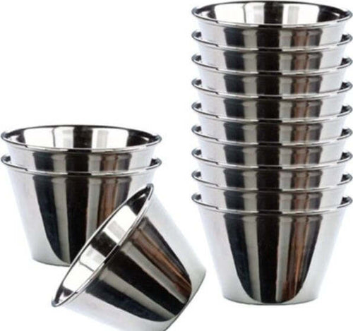 Mini-Stampi-Per-Budini-Dolci-Set-Da-12pezzi-In-Acciaio-Inox-Dimensione-Diam-7cm