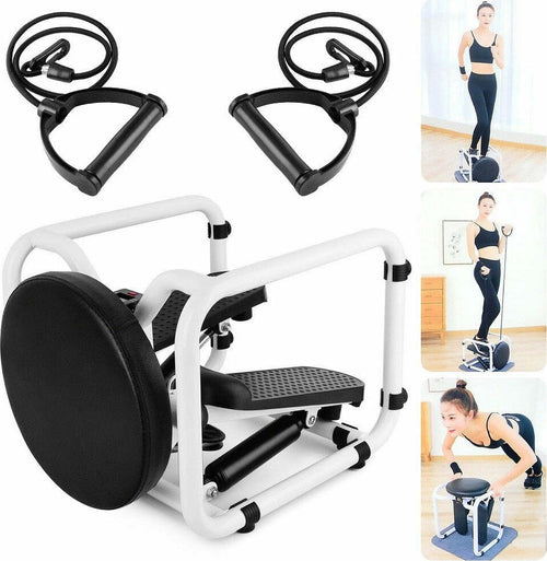 Mini Stepper Multifunzione Con Bande Elastici Di Resistenza Seduta Fitness Casa Sport e Tempo Libero > Attrezzi e Abbigliamento Sportivo > Attrezzi per Esercizi Trade Shop italia - Napoli, Commerciovirtuoso.it