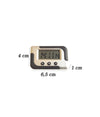 Mini Sveglia Orologio Digitale Calendario Display Schermo Lcd Con Supporto Auto