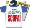 Mini T-Shirt Vuoi Un Mondo Più Pulito? Scopa! Gadget per Adulti 4885-17 Salute e cura della persona/Erotismo e contraccezione/Sex toys/Gadget per addio al nubilato e al celibato Kondorama - Martinsicuro, Commerciovirtuoso.it