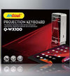 Mini Tastiera A Proiezione Laser Virtuale Wireless Bluetooth Smartphone Q-wx100 Elettronica/Informatica/Accessori/Tastiere Mouse e periferiche di input/Tastiere Trade Shop italia - Napoli, Commerciovirtuoso.it