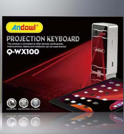 Mini Tastiera A Proiezione Laser Virtuale Wireless Bluetooth Smartphone Q-wx100 Elettronica/Informatica/Accessori/Tastiere Mouse e periferiche di input/Tastiere Trade Shop italia - Napoli, Commerciovirtuoso.it