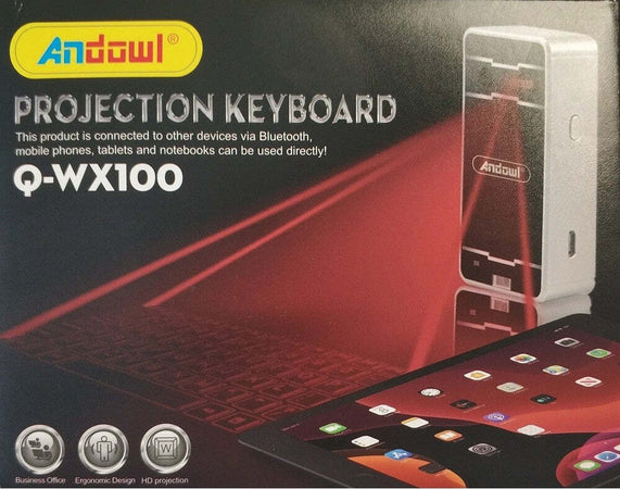 Mini Tastiera A Proiezione Laser Virtuale Wireless Bluetooth Smartphone Q-wx100 Elettronica/Informatica/Accessori/Tastiere Mouse e periferiche di input/Tastiere Trade Shop italia - Napoli, Commerciovirtuoso.it